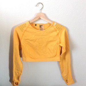 Gymshark Flawless Knit Long Sleeve Crop Top